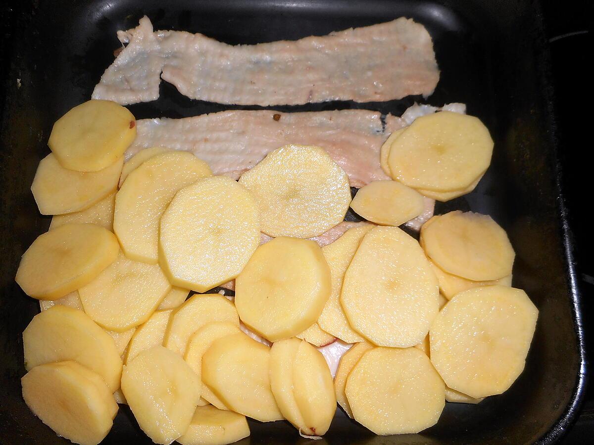 recette Gratin de pommes de terre paysan