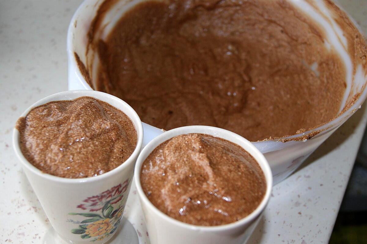 recette Mousse au chocolat et à la fleur d'oranger