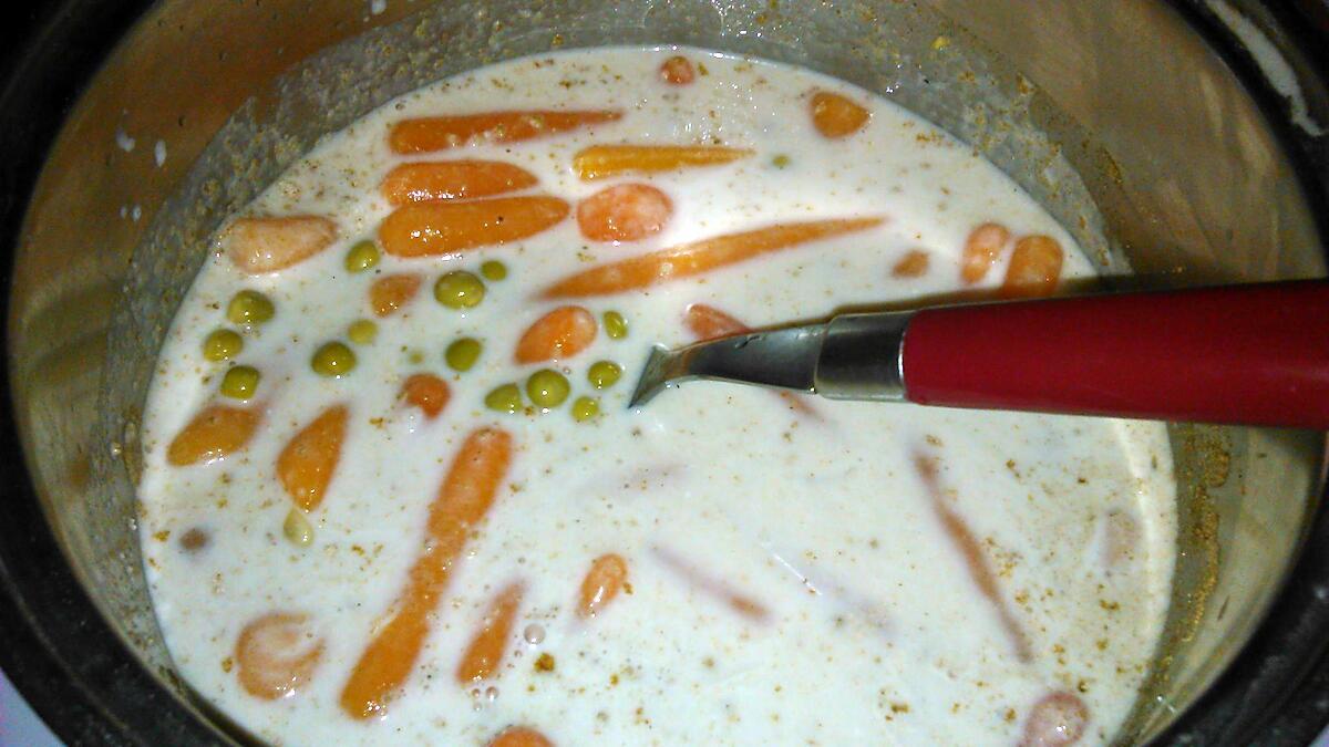 recette Velouté de petit pois coriandre