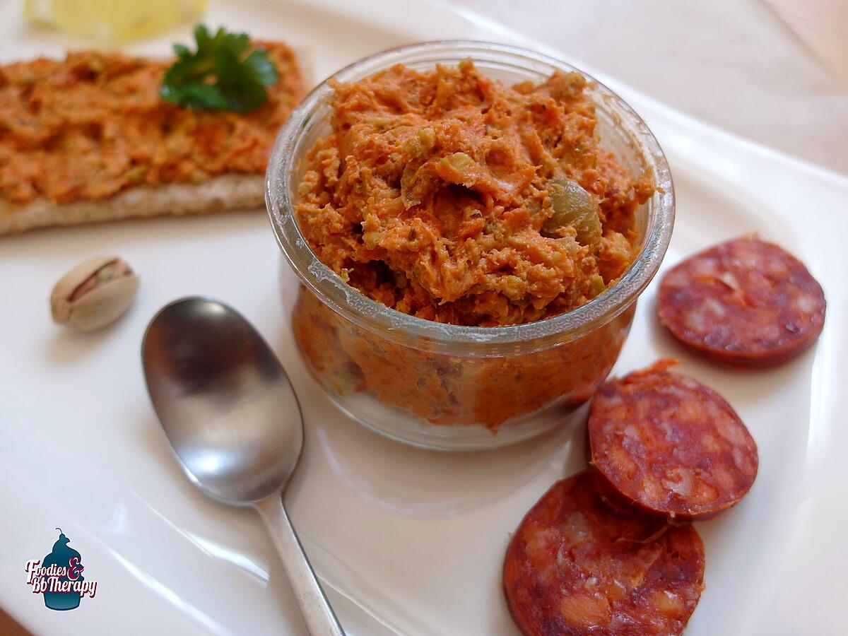 recette Tartinade au chorizo