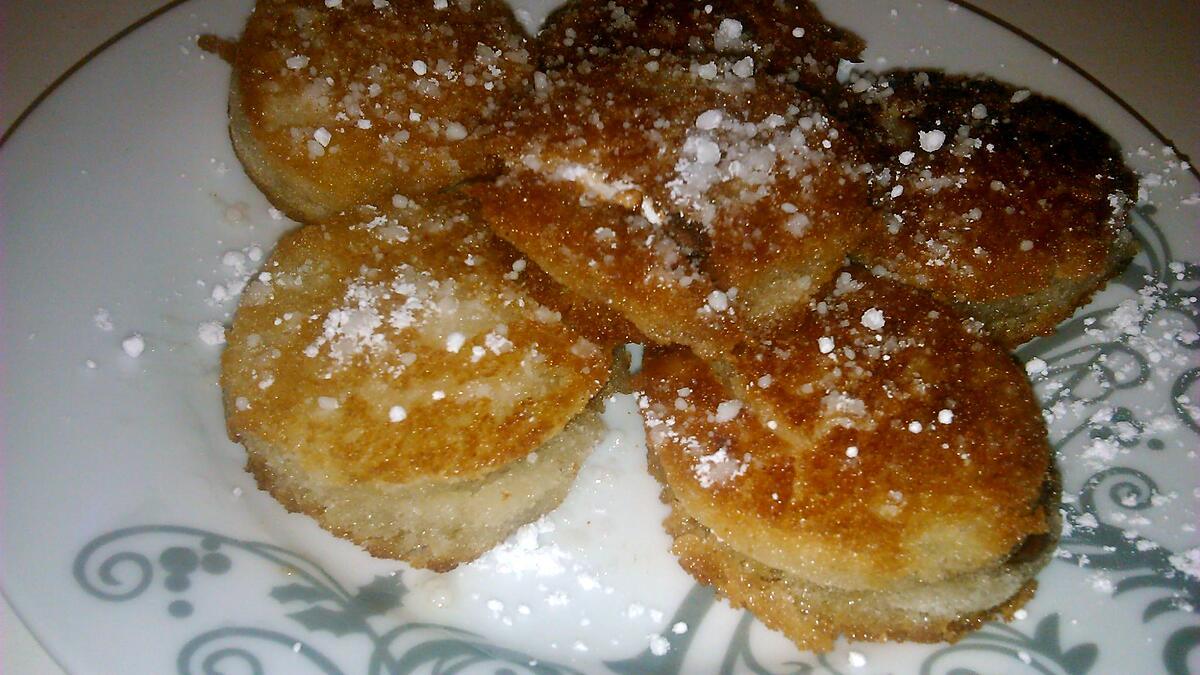 recette Beignets de pain de mie au Nutella Fluff