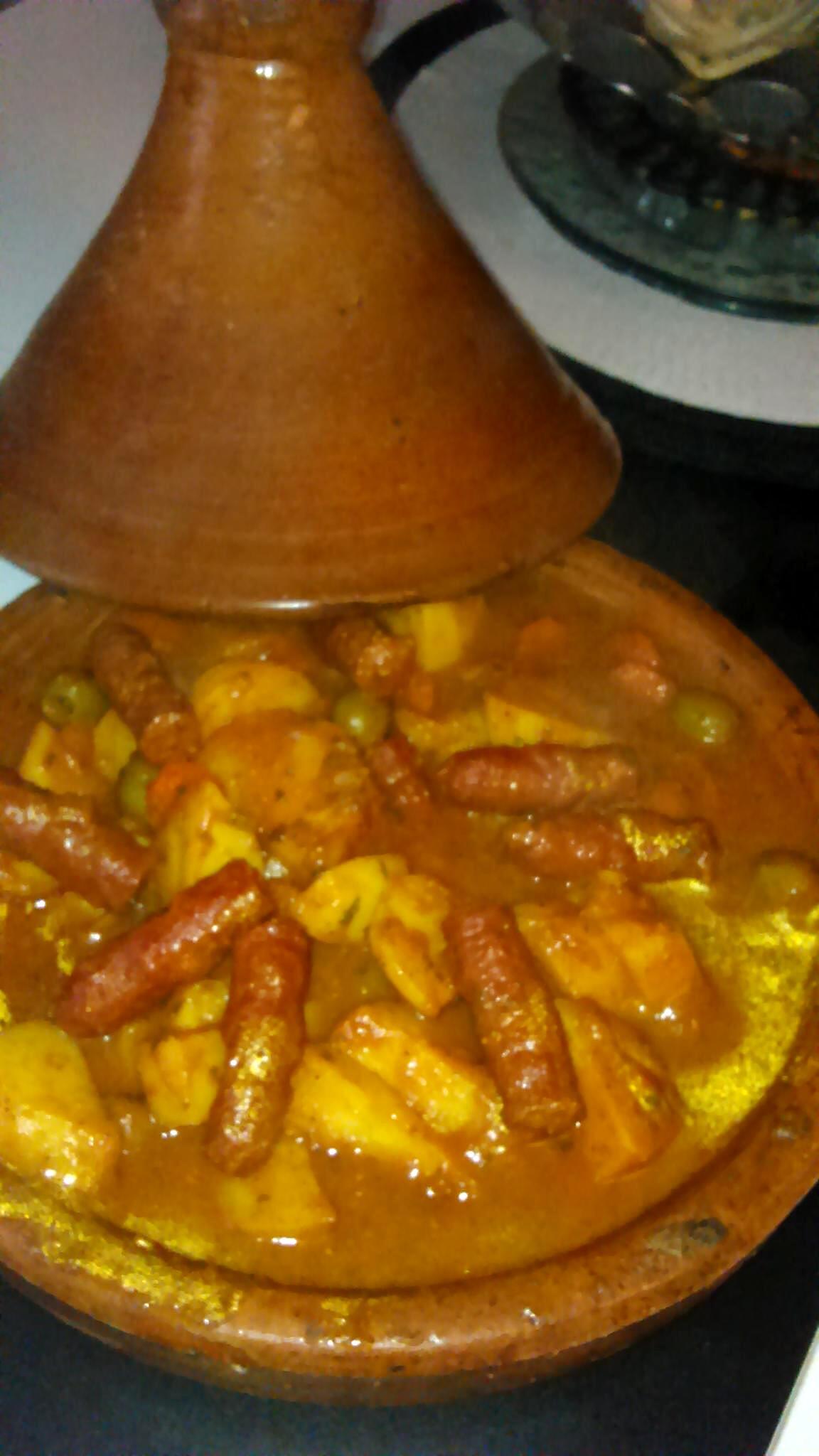 recette Tajine de merguez