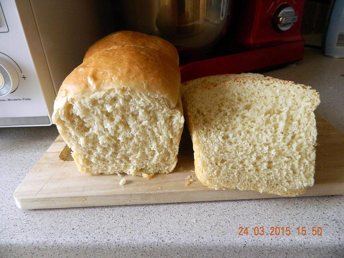 recette Pain de mie Mousseline