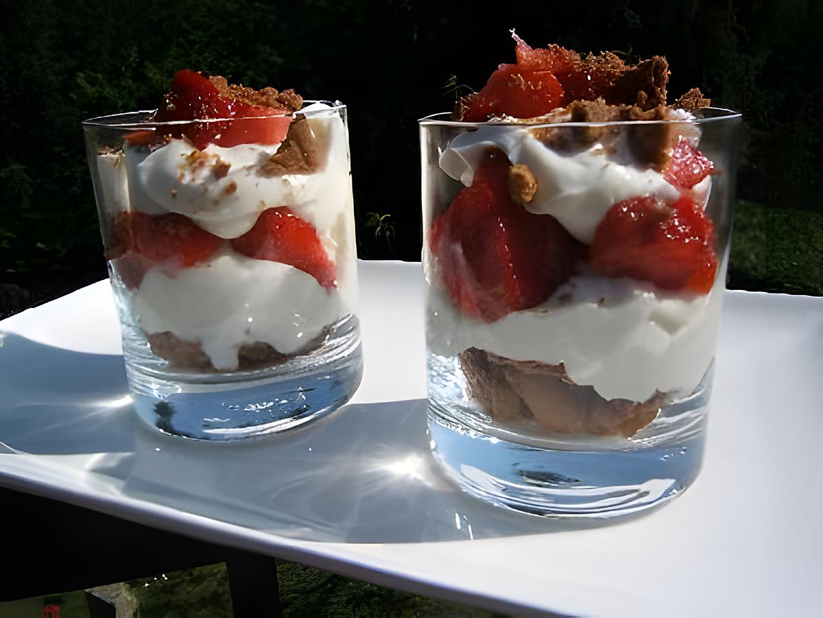 recette Tiramisu fraise-spéculoos