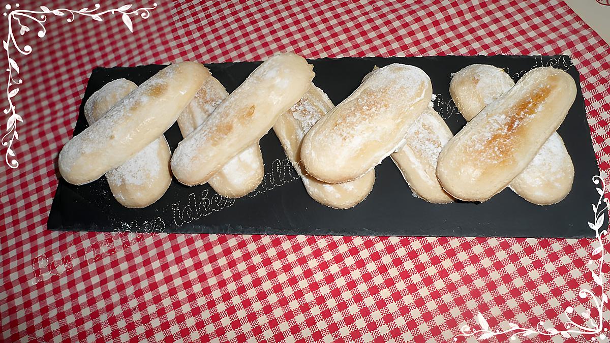 recette Biscuits à la cuillère