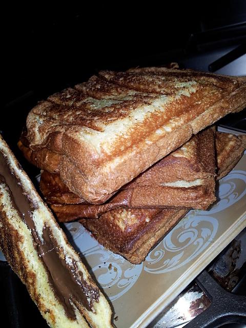 recette Les croques Maman brioché au chocolat