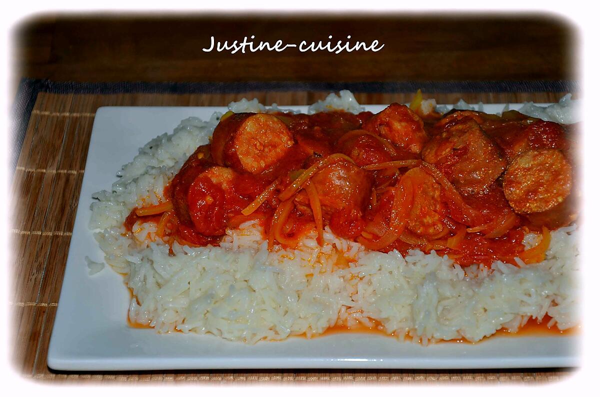 recette Rougail saucisse