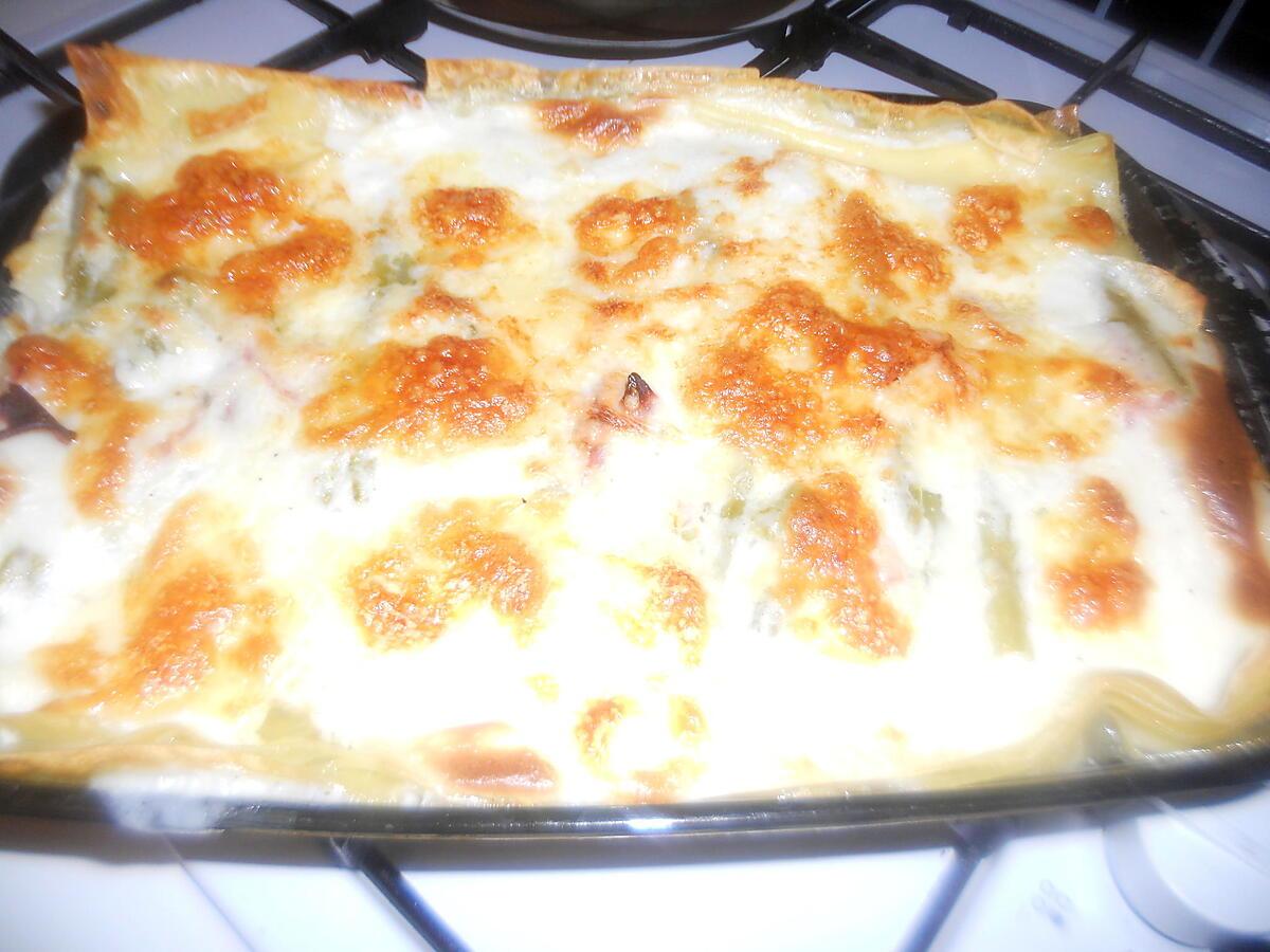 recette Lasagnes aux asperges