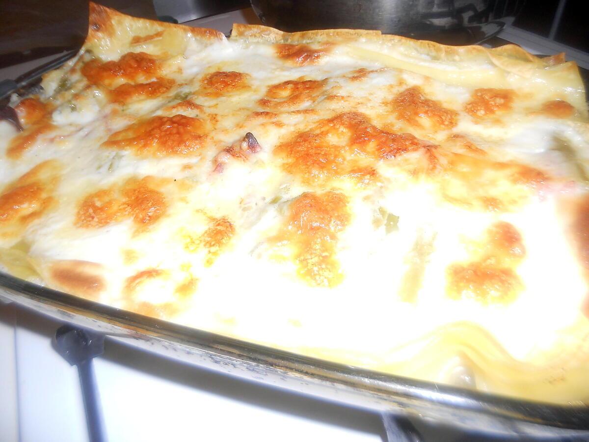 recette Lasagnes aux asperges