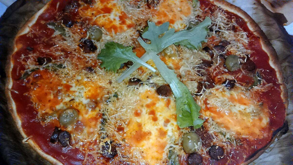 recette Pizza a la merguez