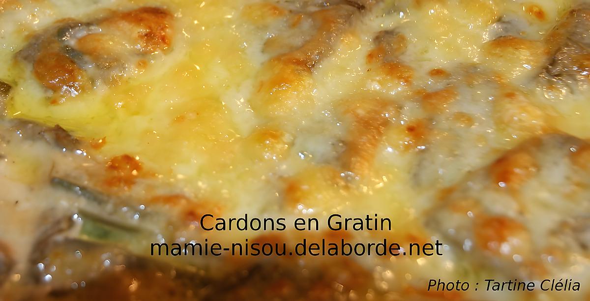 recette Gratin de Cardons