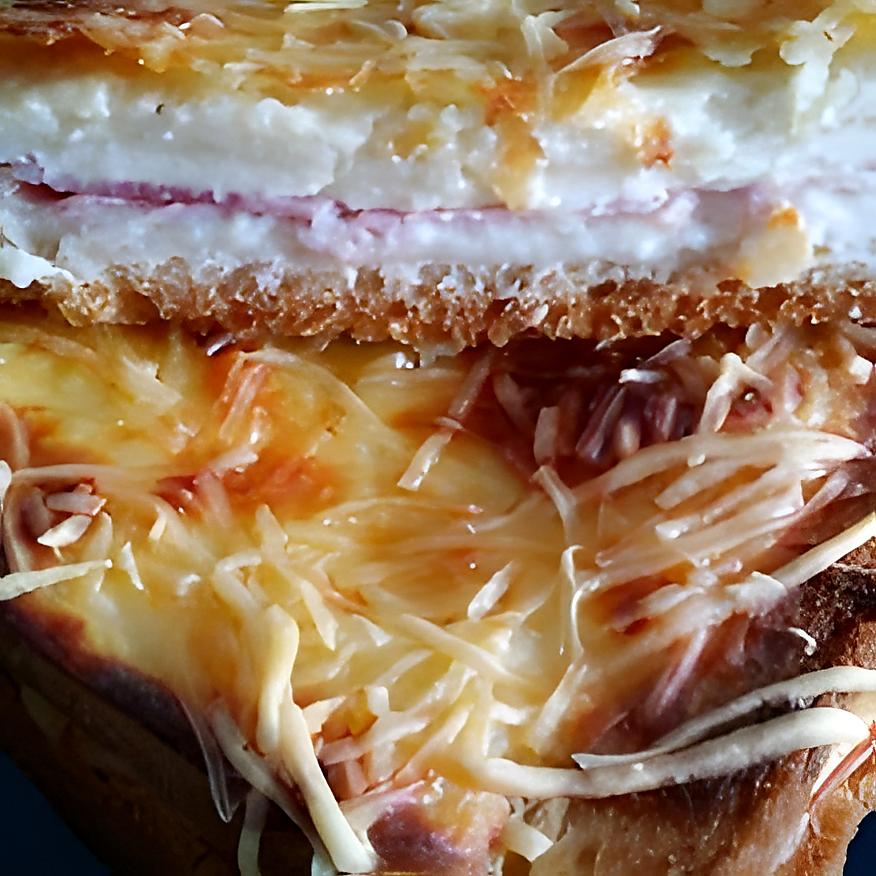 recette Croque-monsieur à la béchamel