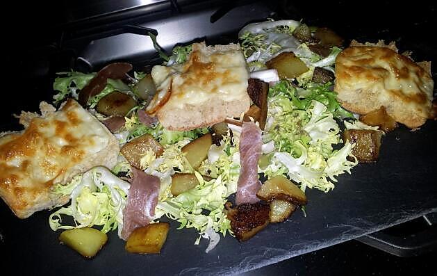 recette Salade raclette