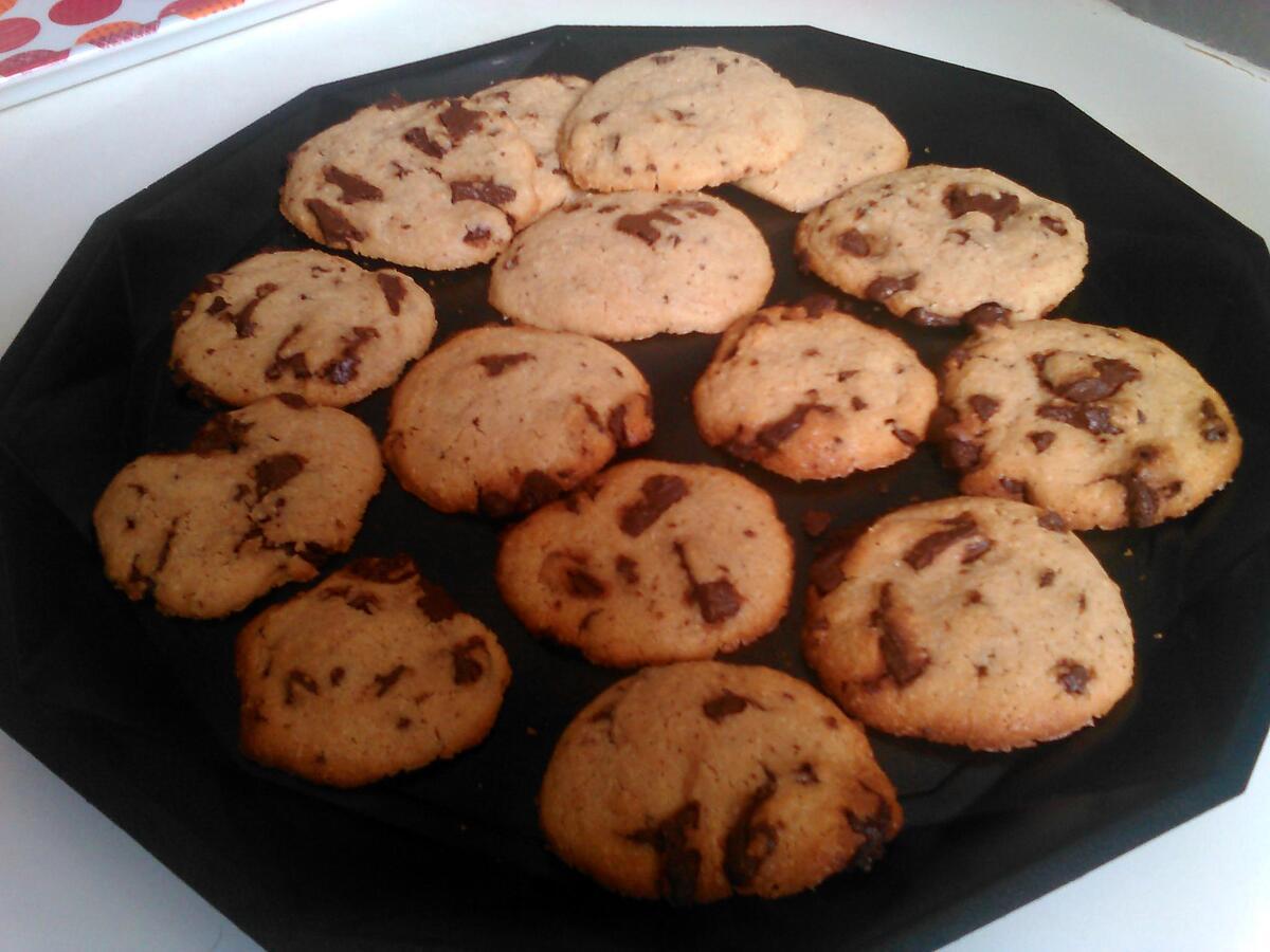recette Cookies pépites de chocolat