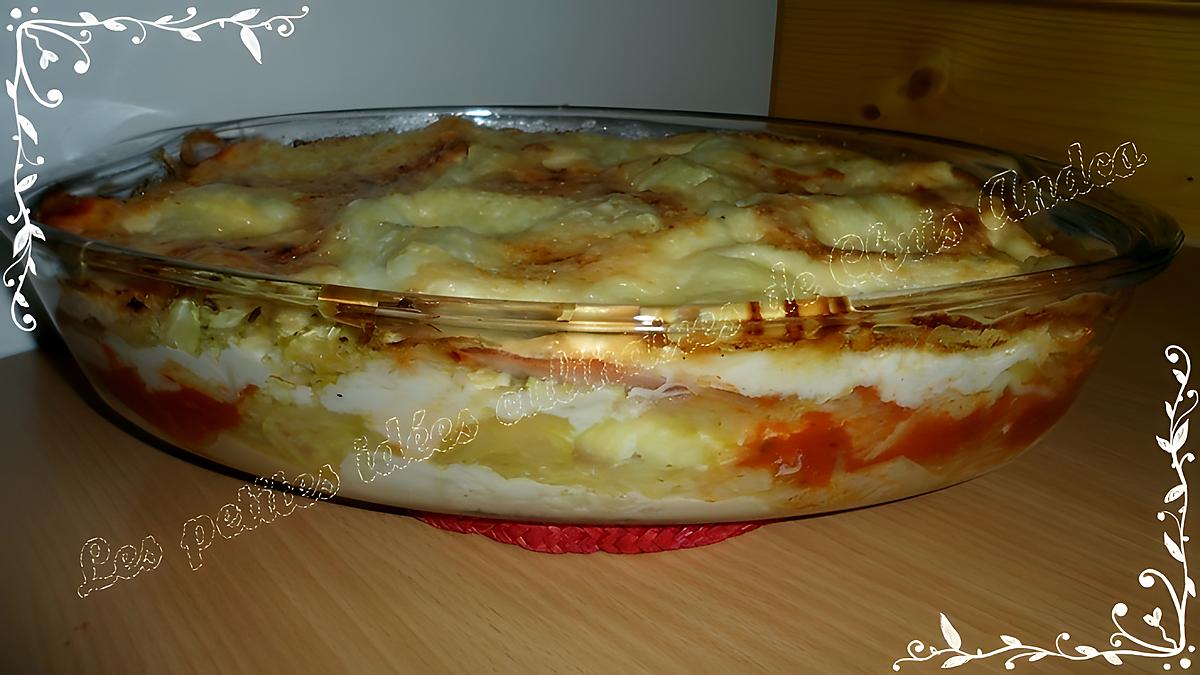 recette Lasagnes courgettes / jambon