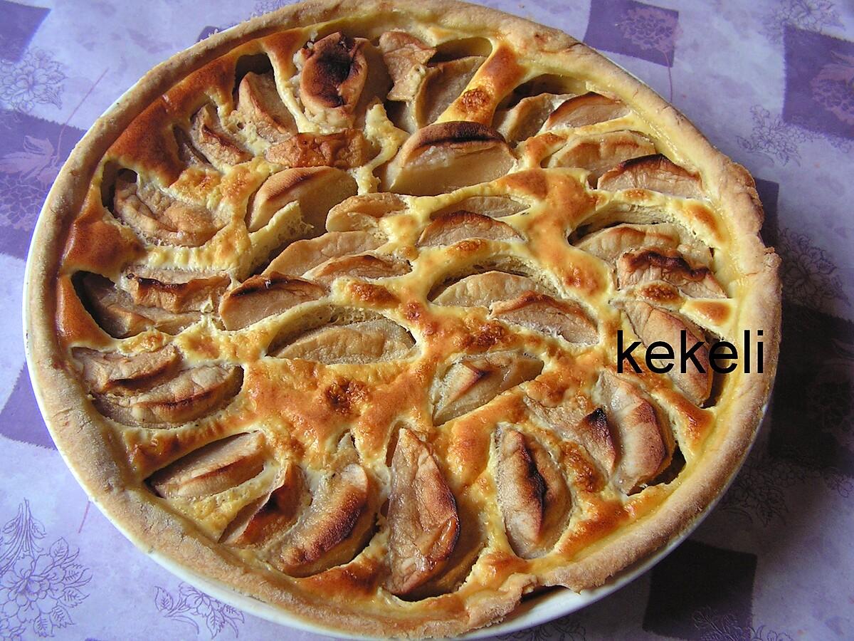 recette Tarte aux pommes de mon jardin