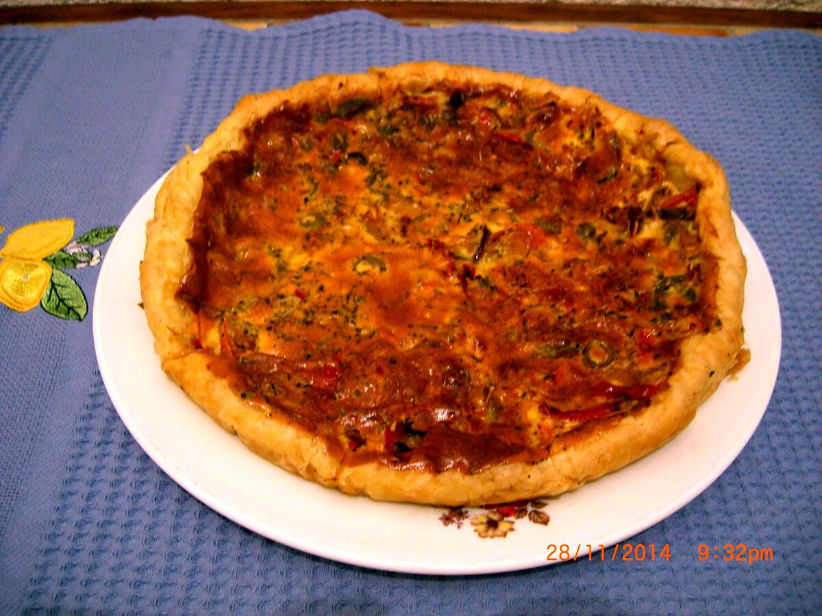 recette Tarte Espagnole à ma façon