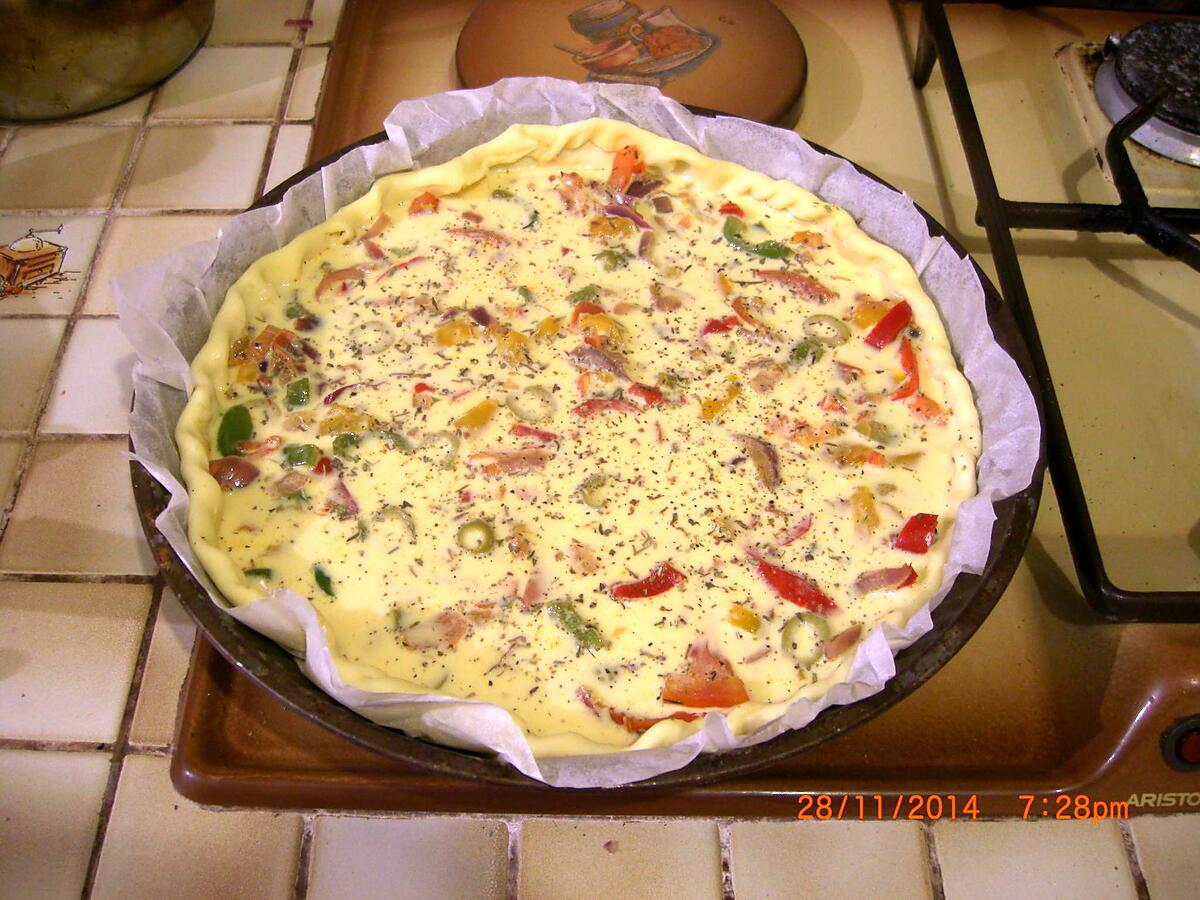 recette Tarte Espagnole à ma façon