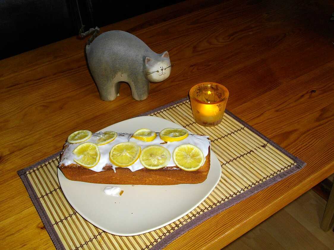 Cake glacé au citron