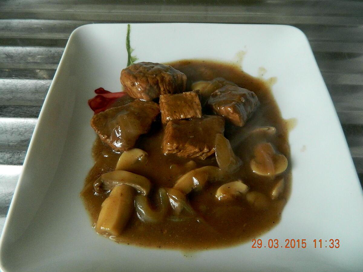 recette Sauté de porc sauce coca cola