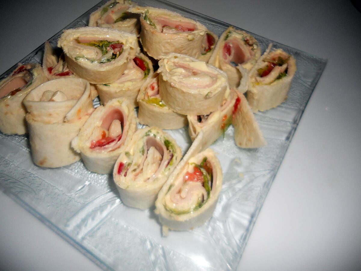 recette Wraps aperitif