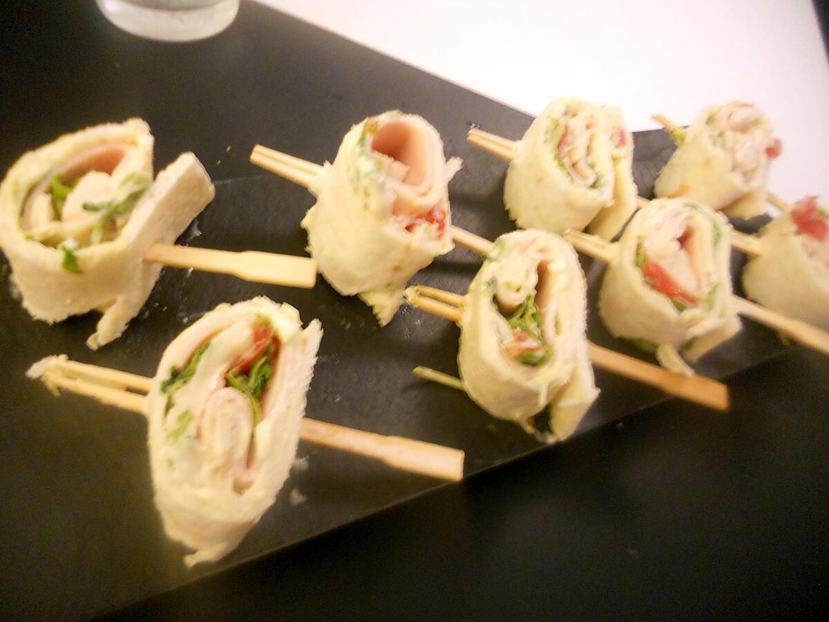 recette Wraps aperitif