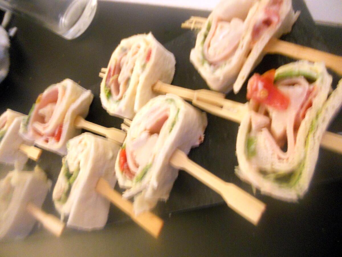 recette Wraps aperitif