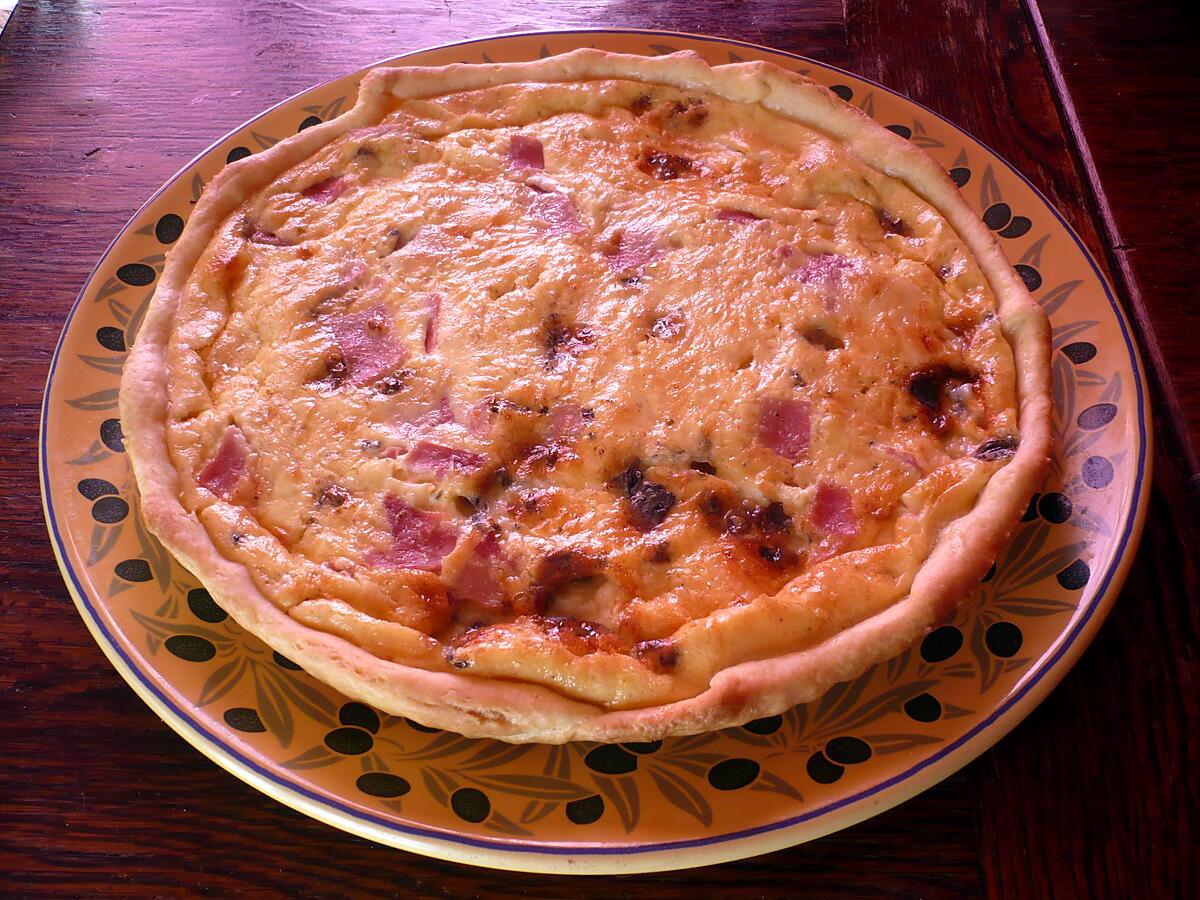 recette Quiche gesiers/bacon