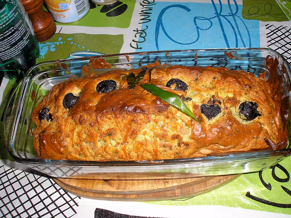 recette Cake à l'ail des ours