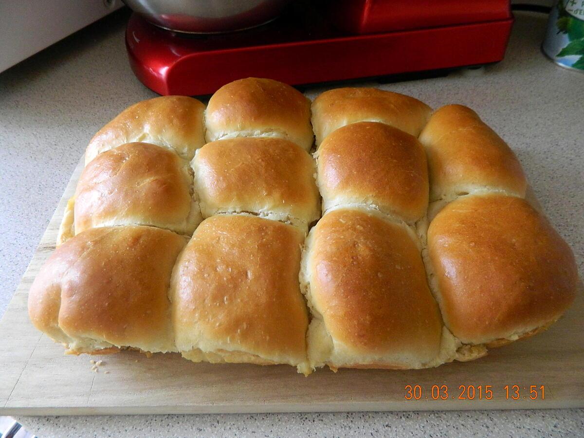 recette Brioche à la compote de pommes