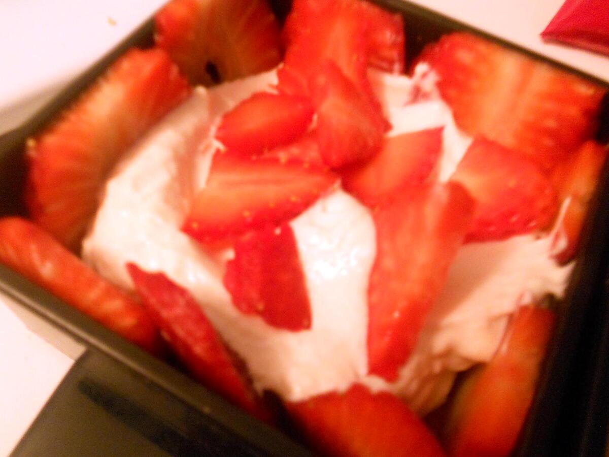 recette Fraisier a ma façon