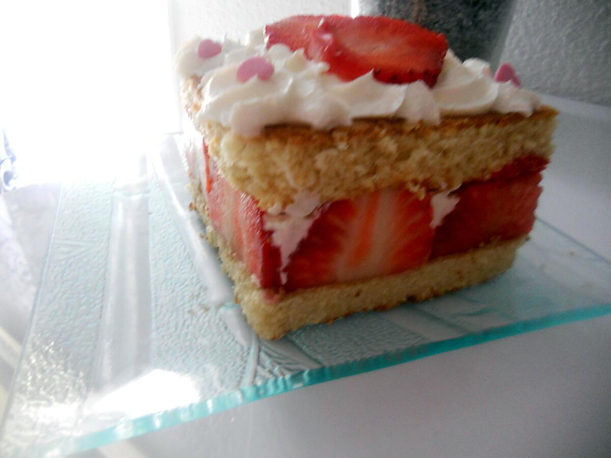 recette Fraisier a ma façon