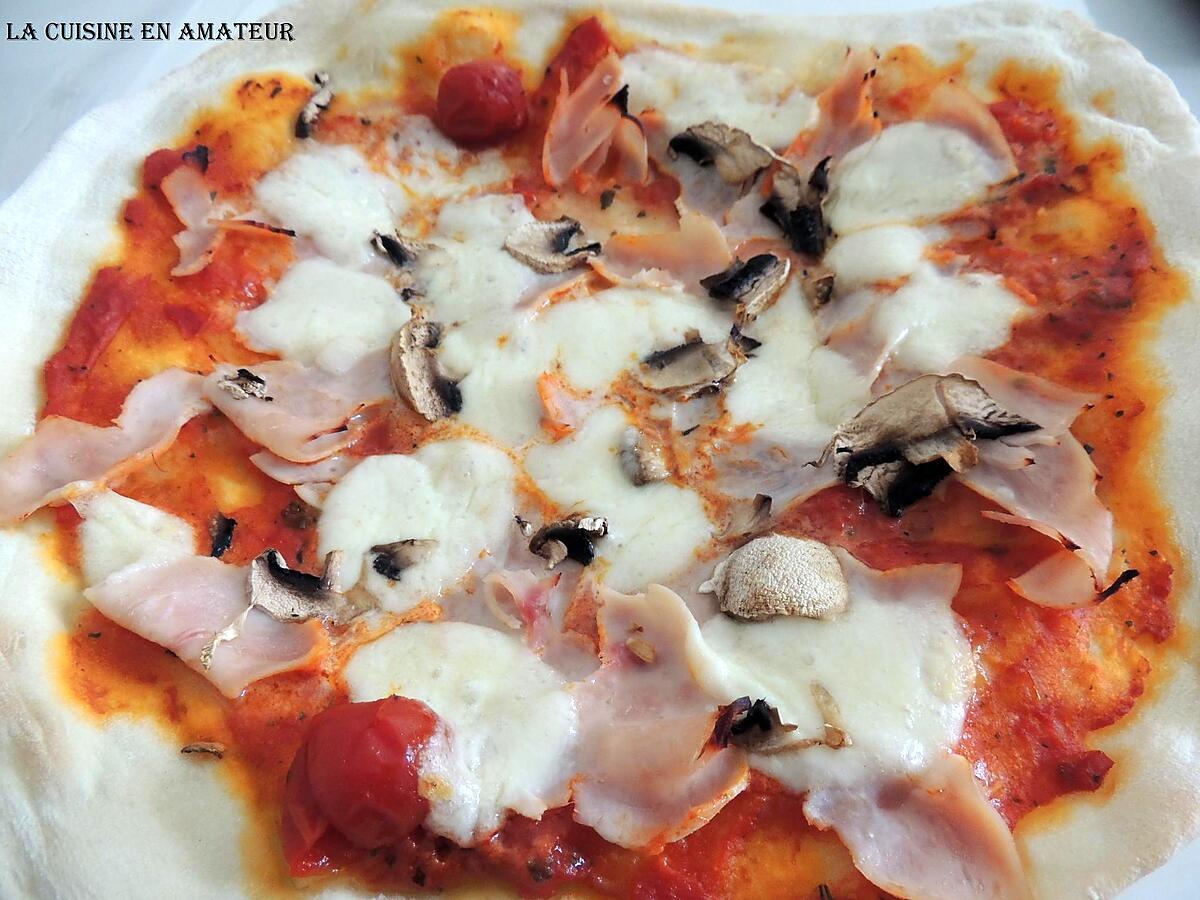 recette Pizza reine