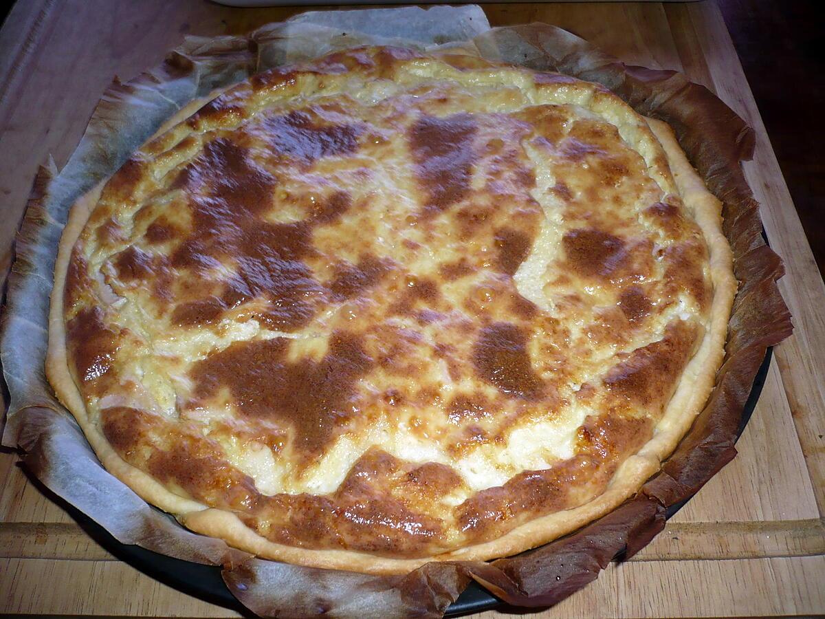 recette Quiche parmesan/foie gras