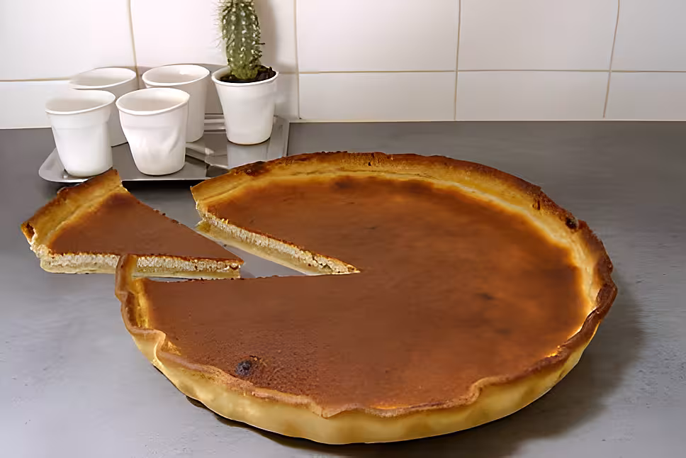 recette tarte pommes, fromage blanc
