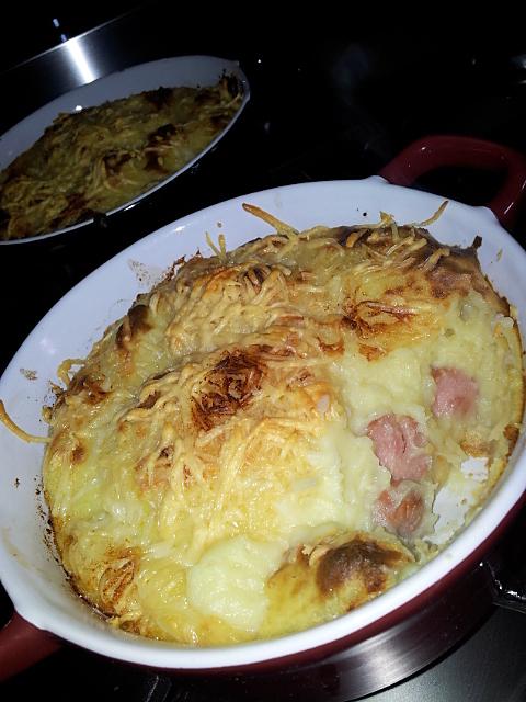 recette Hachis parmentier aux saucisses de strasbourg