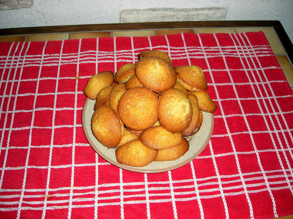 recette Madeleines