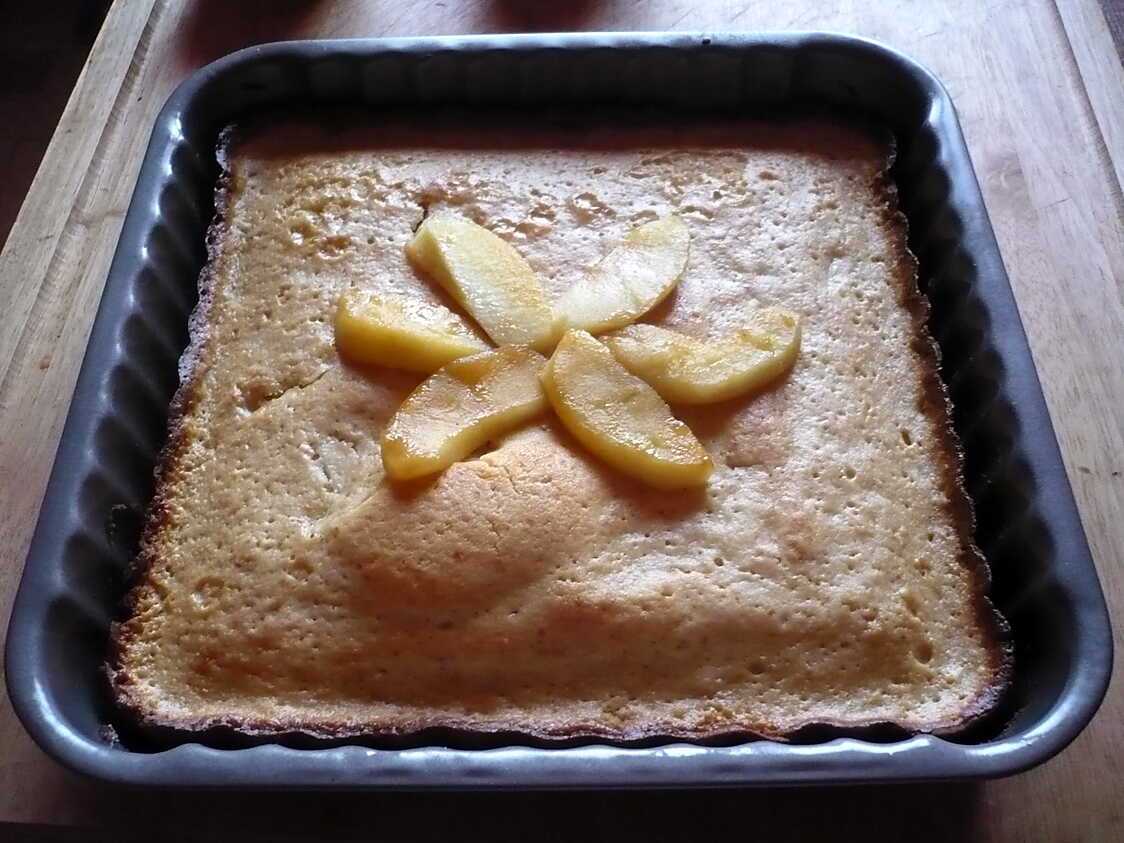 L extra moelleux aux pommes caramelisées