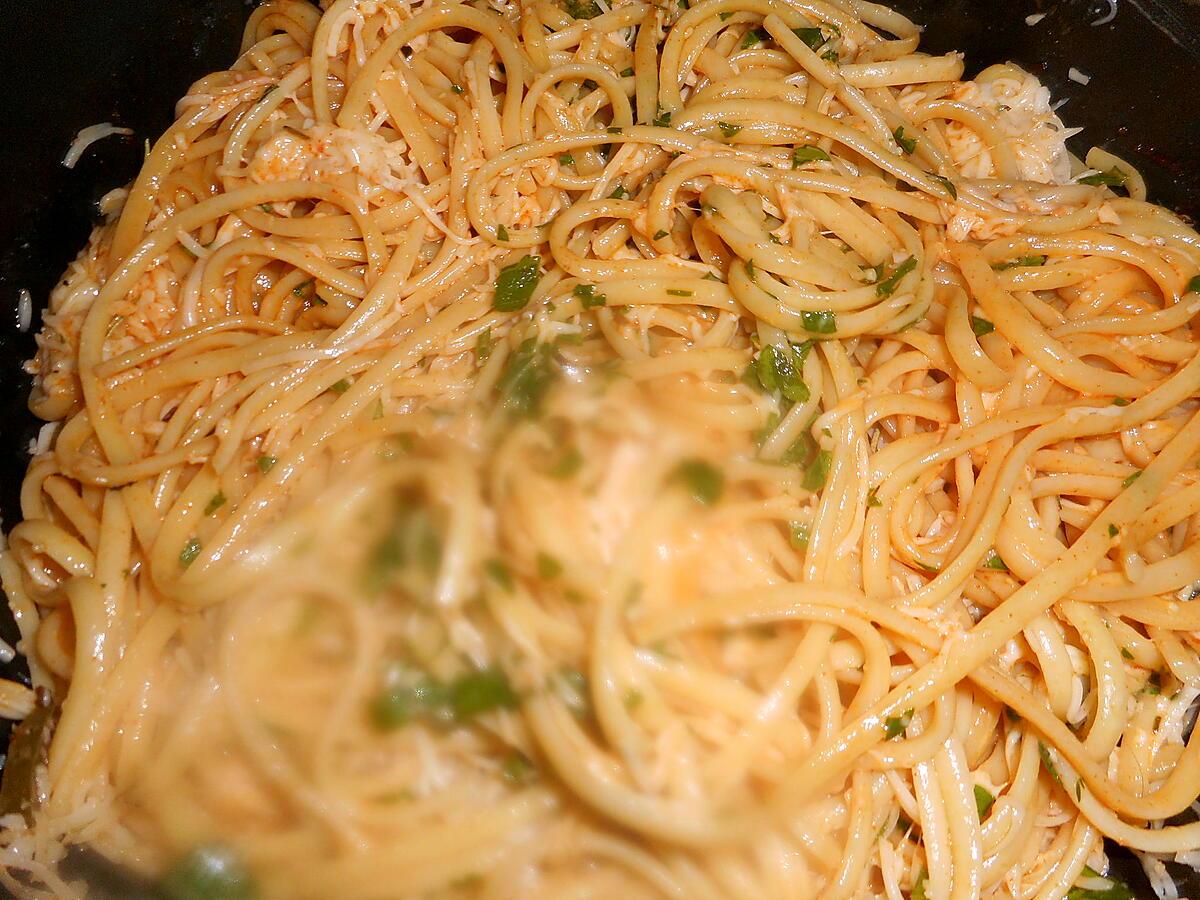 recette Linguine au paprika et fromage