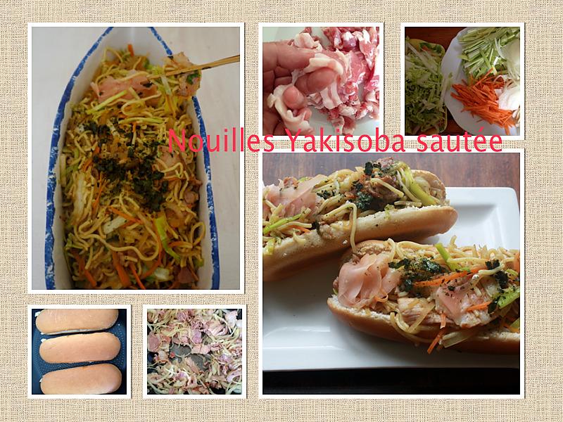 recette Nouilles Yakisoba Sautée