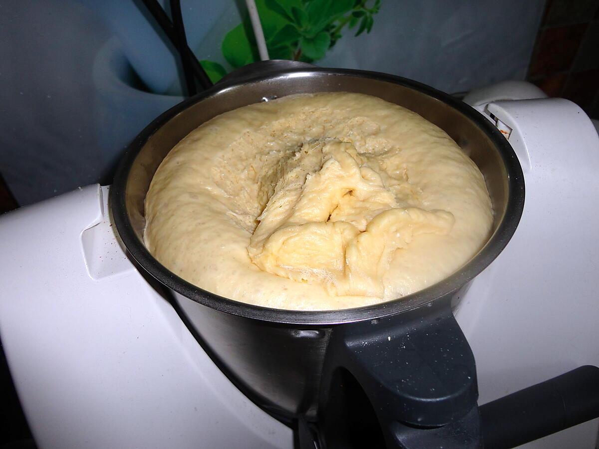 recette "vertion deux "brioche au thermomix ou faite a la main