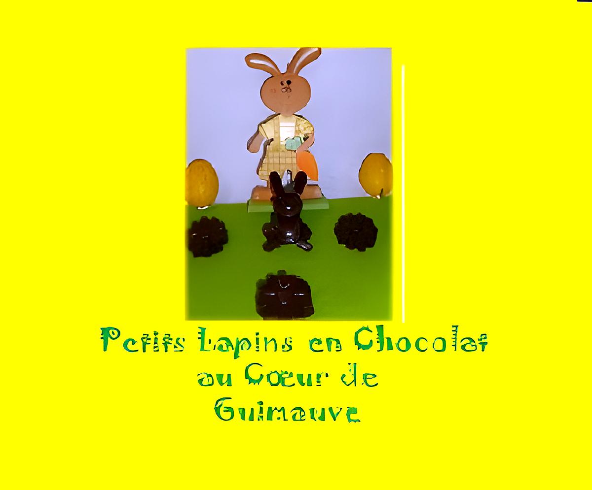 recette Lapin en chocolat Coeur de Guimauve