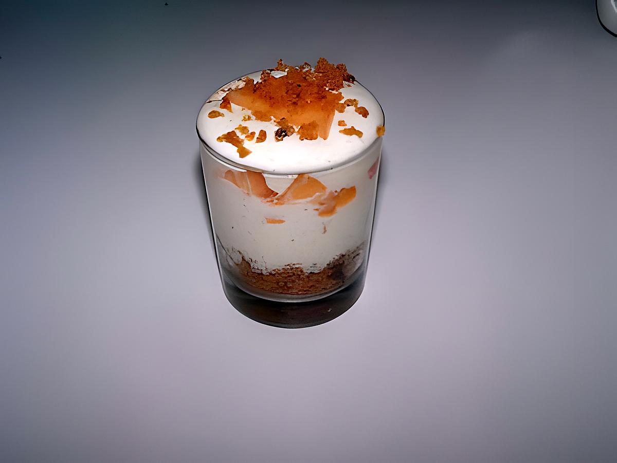 recette verrine tiramisu melon au pain d'épice