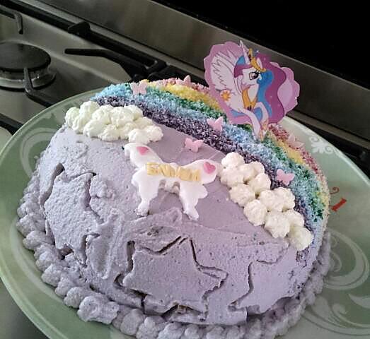 recette Gâteau d'Anniversaire My Little Pony