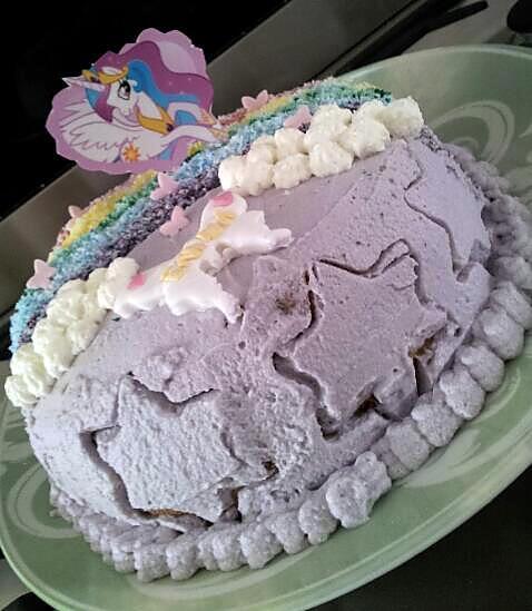 recette Gâteau d'Anniversaire My Little Pony