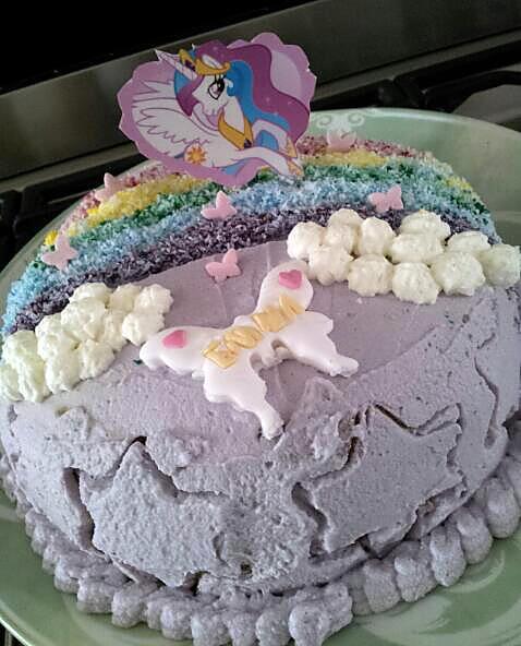 recette Gâteau d'Anniversaire My Little Pony