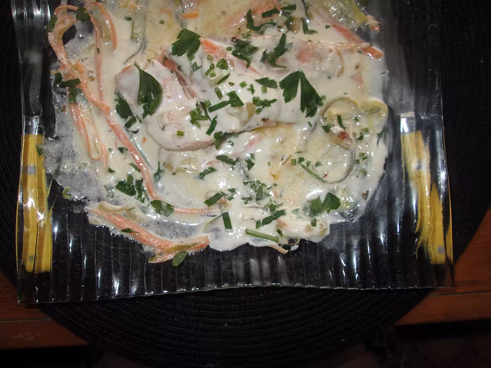 recette pavé de saumon aux tagliatelles carottes courgettes sur une idée de choupette two