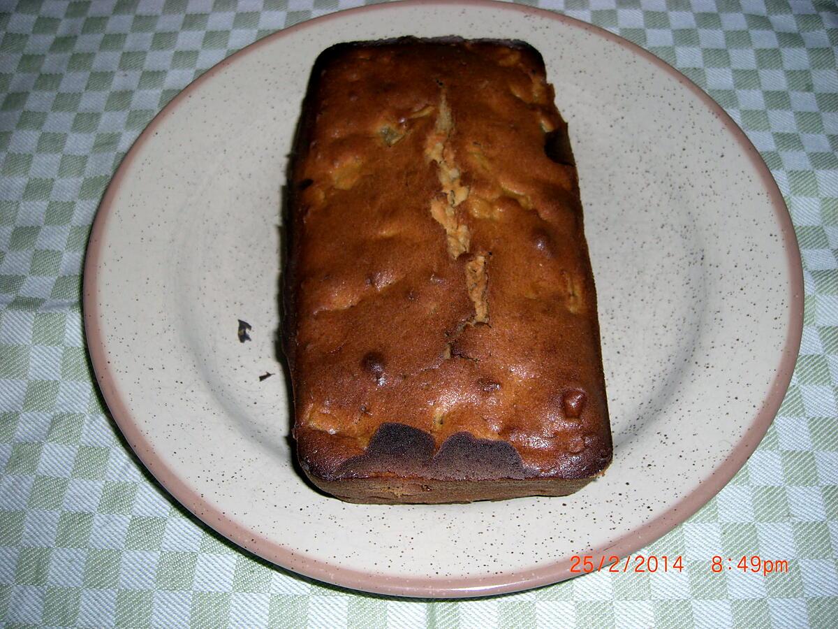 recette Cake aux poires.