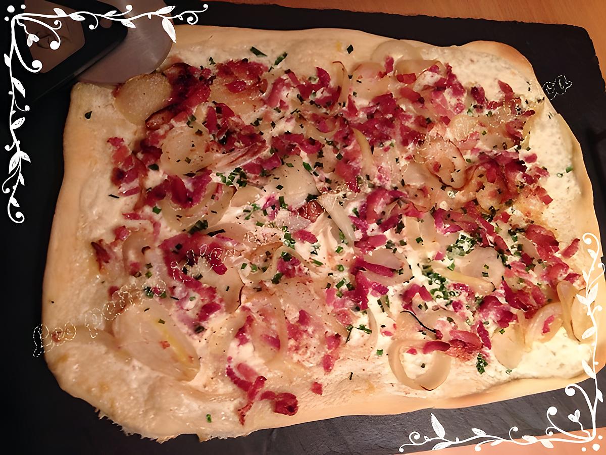 recette Tarte flambée