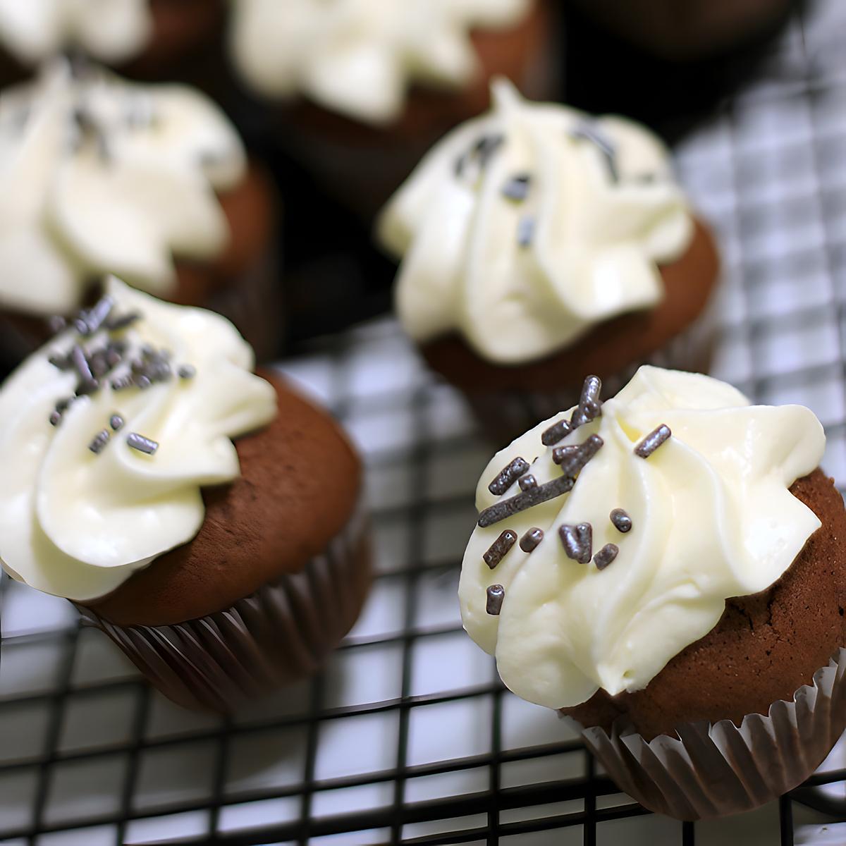 recette RED VELVET CUPCAKES